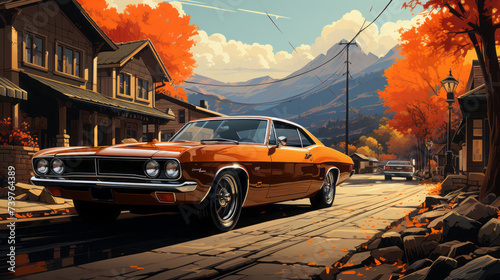 Fast and Furious: Thrilling Car Racing on the Urban Streets and Highways - Explore the Exciting World of Automobiles and Transportation, generative AI