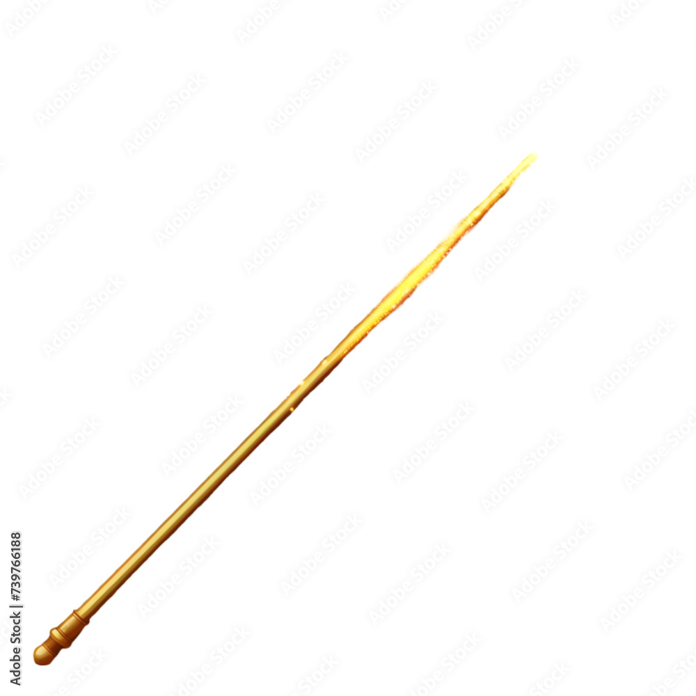 Magic wand, png file of isolated object on transparent background Magic wand, png file of isolated object on transparent background