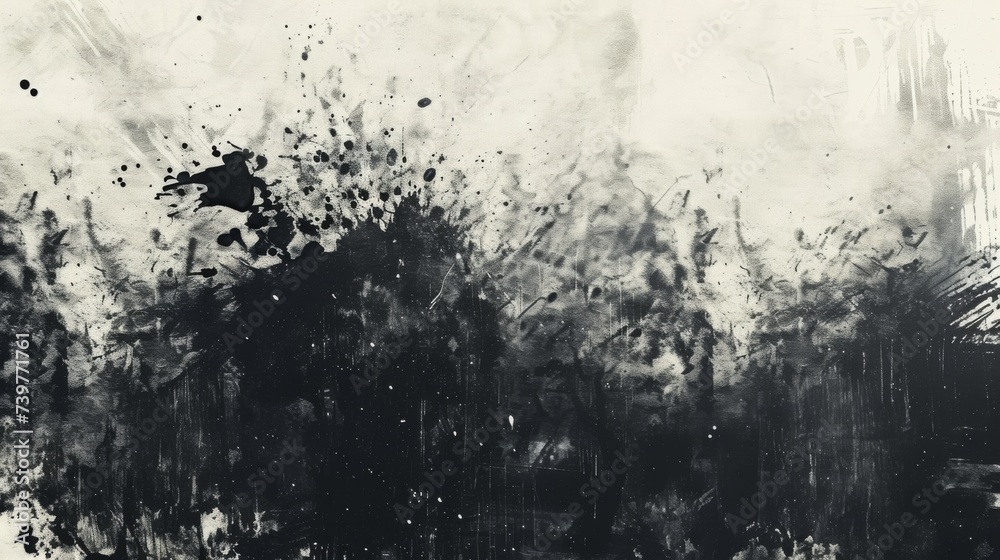 Obraz premium black grunge texture background