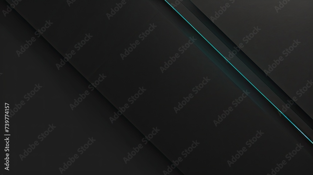 Black Background desktop without details, solid, black and turquaz color 