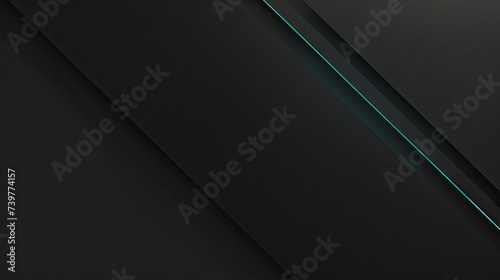 Black Background desktop without details, solid, black and turquaz color  © paisorn