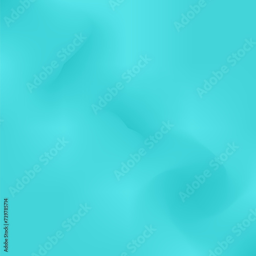 Gradient mesh abstract background. Blurred backdrop with simple muffled colors. Popular blue light bright monochrome dark tosca bold.