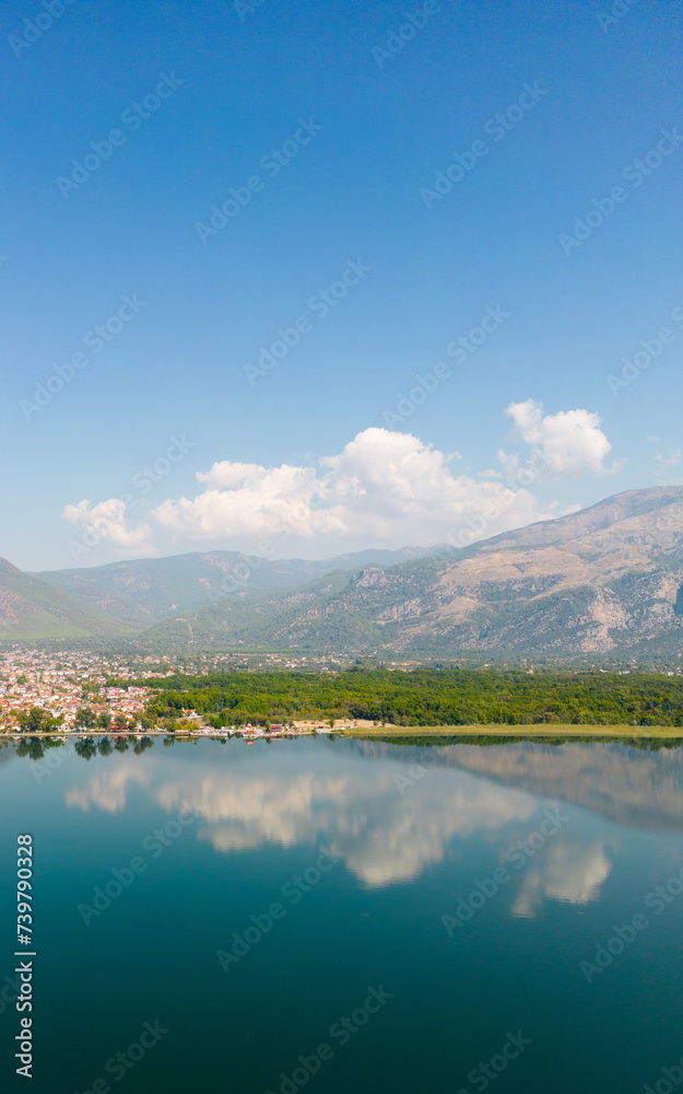 Resort town of Koycegiz - Koycegiz, Turkey. High quality photo