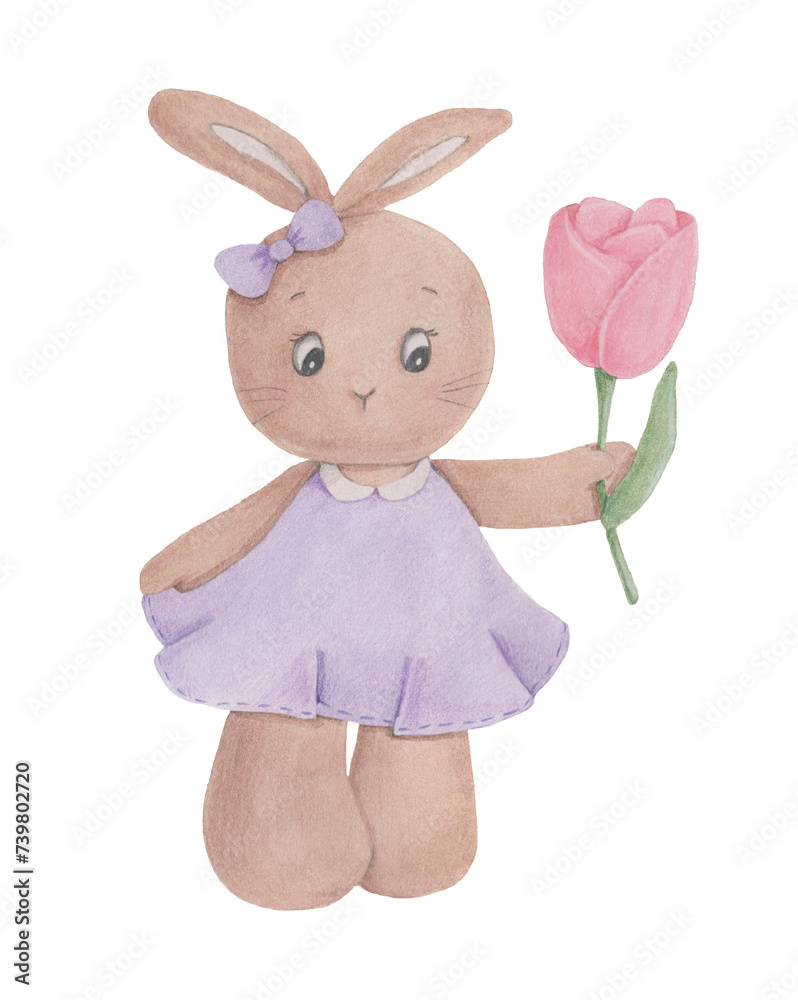 Obraz premium Spring bunny