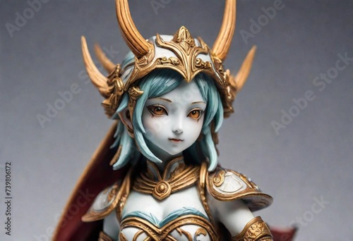 Close Up Shot of a Figurine 