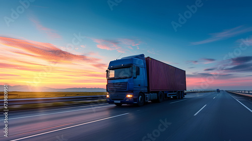 Logistics import export and cargo transportation, generative ai