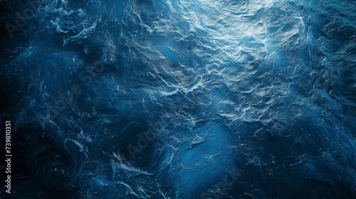blue sea , template empty space , grainy noise grungy texture color gradient rough abstract background shine bright light and glow © midart
