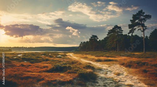 Heathland and shifting sands