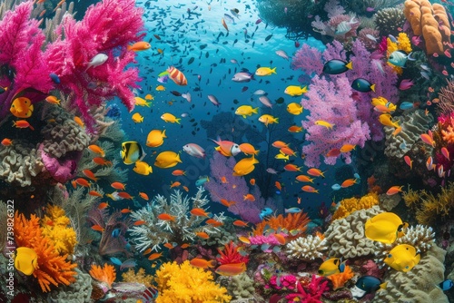 tropical coral reef