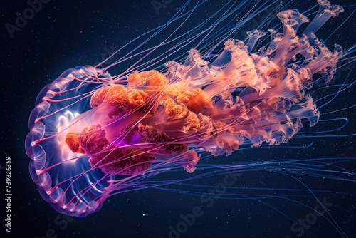 jellyfish in the water