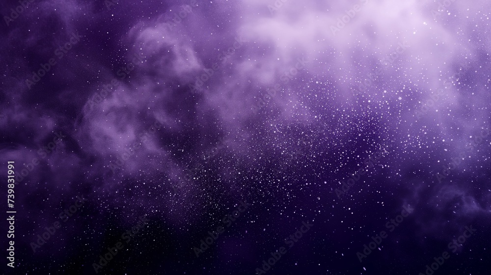 Fototapeta premium dark purple , spray texture color gradient rough abstract retro vibe background template , grainy noise grungy empty space shine bright light and glow 
