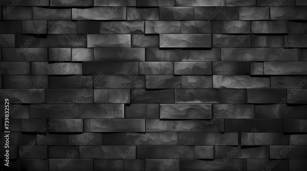 Brick wall texture pattern background, 3D rendering illustration Brick wall texture pattern background, 3D rendering illustration