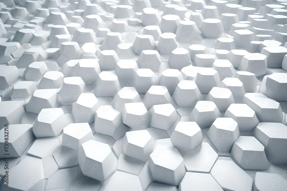 Abstract Hexagon Geometric Surface Loop 1A light bright clean minimal hexagonal grid pattern, random waving motion background canvas in pure wall architectural white, Abstract Hexagon Geometric Surface Loop 1A light bright clean minimal hexagonal grid pattern, random waving motion background canvas in pure wall architectural white,