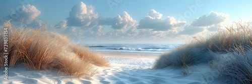 Coastal Getaway Summer Abstract Background, Banner Image For Website, Background, Desktop Wallpaper