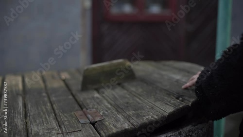 life in the village, ,life in the village alone, asmr, antique stove
