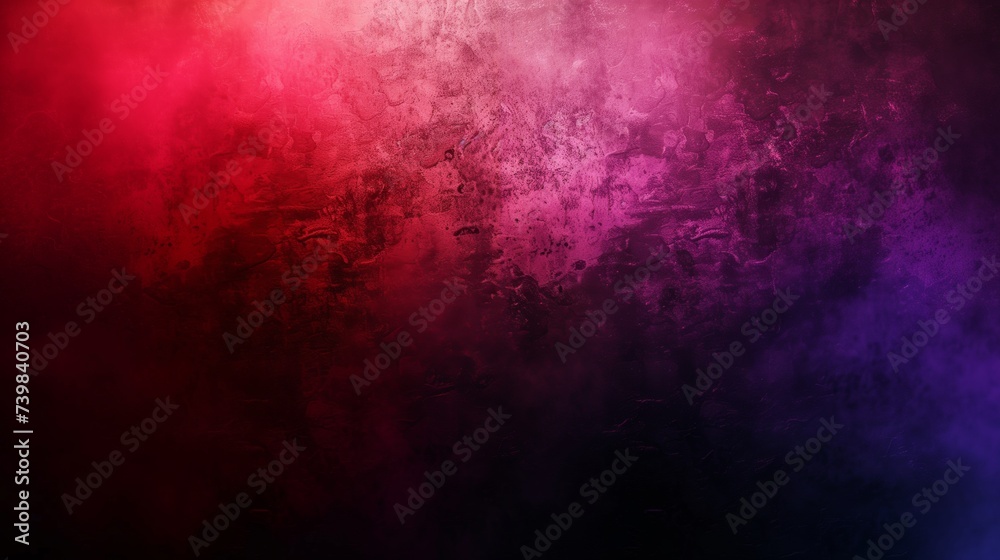 red purple black dark , grainy noise grungy empty space or spray texture color gradient shine bright light and glow , a rough abstract retro vibe background template