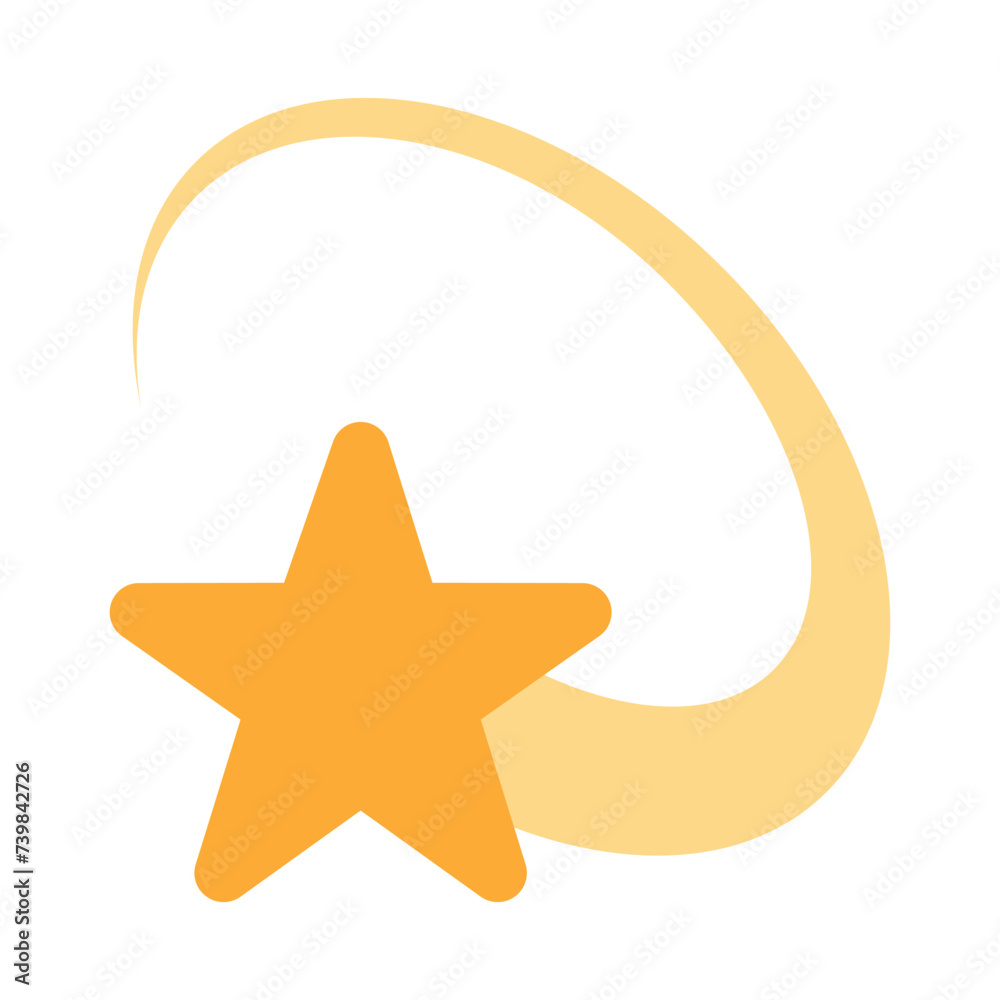 Dizzy vector icon. Isolated cartoon-styled representation of dizziness. Squeans, stylized stars and circles over the heads of characters in comics and animation. Shooting Star sign sign Dizzy vector icon. Isolated cartoon-styled representation of dizziness. Squeans, stylized stars and circles over the heads of characters in comics and animation. Shooting Star sign sign