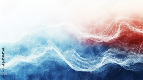 white red blue waves , template empty space shine bright light and glow , grainy noise grungy spray texture color gradient rough abstract retro vibe background