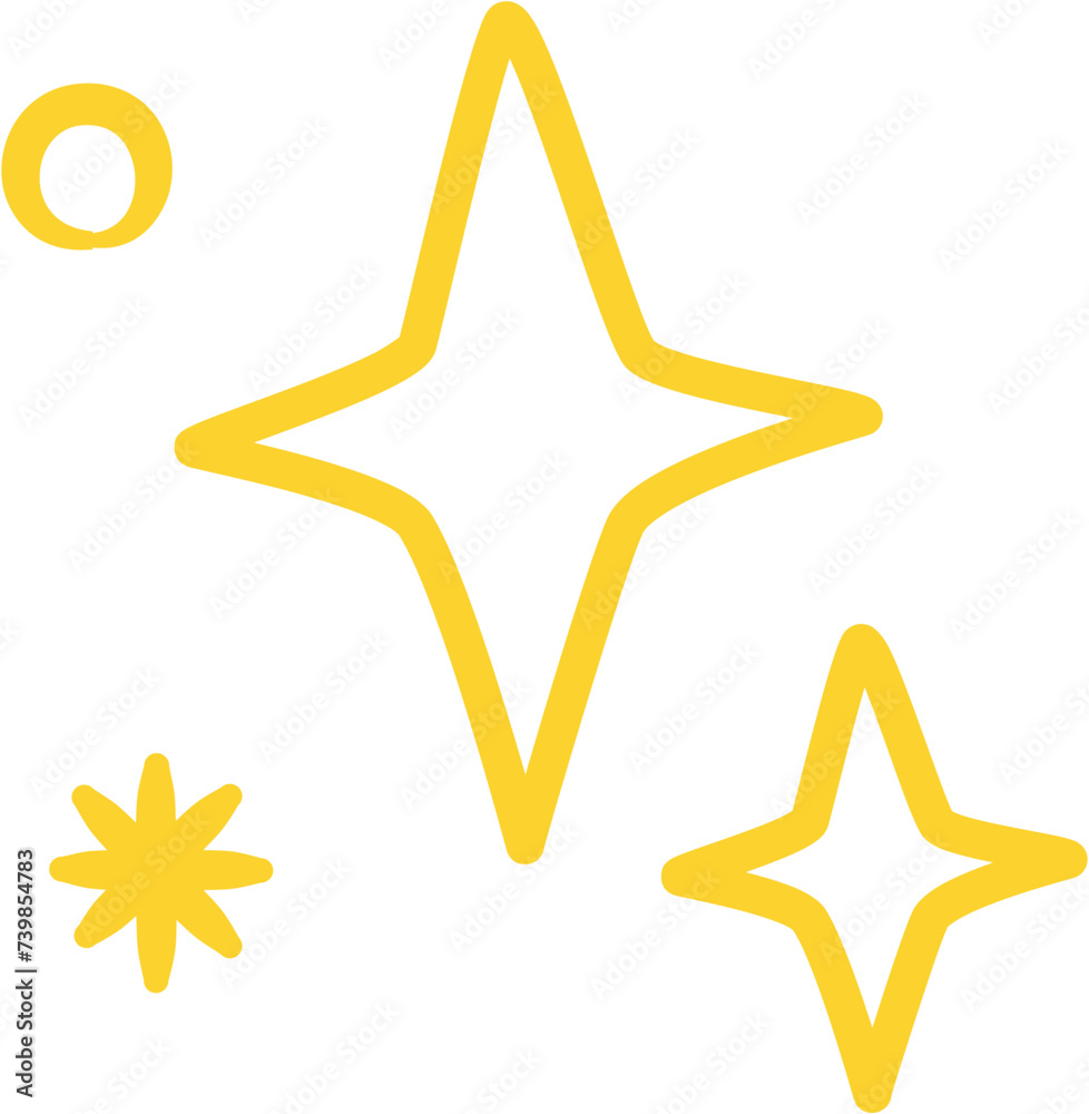 sparkling icon clipart