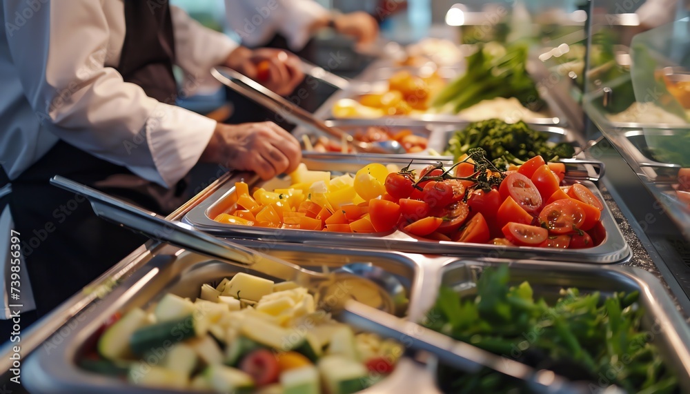 Obraz premium food background