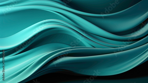 A cool teal solid color abstract background, evoking a sense of calmness and tranquility.