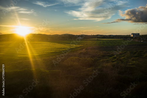 Grasslands at Campina Sur Region, Llerena, Extremadura