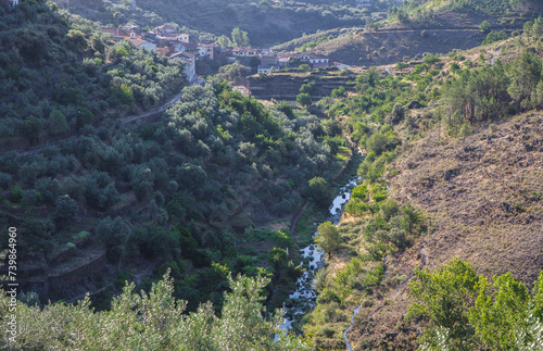 Hurdano River, Las Hurdes Region, Spain photo