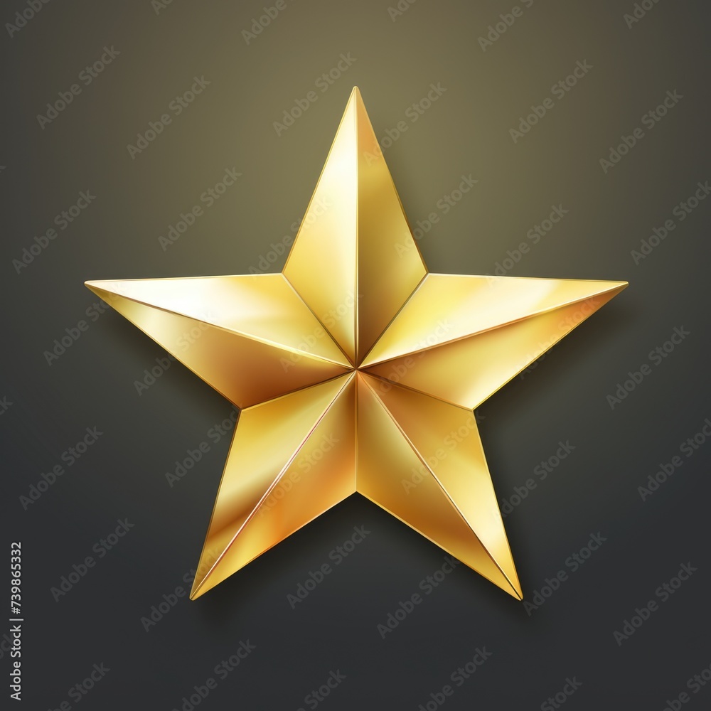 Shining Bright: Golden Star in Glittering Background. Perfect for High-Ranking Reviews and Feedback Shining Bright: Golden Star in Glittering Background. Perfect for High-Ranking Reviews and Feedback