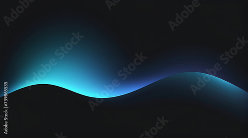 Abstract black gradient background that looks modern blurry wallpaper Empty black color studio room background, background and product display, grey, gradient, black, design, texture, abstract, dark © Al Amin