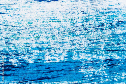 Blue paint texture background blue color