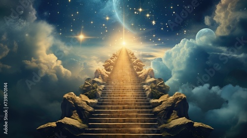Fényképezés Stairway to heaven concept
