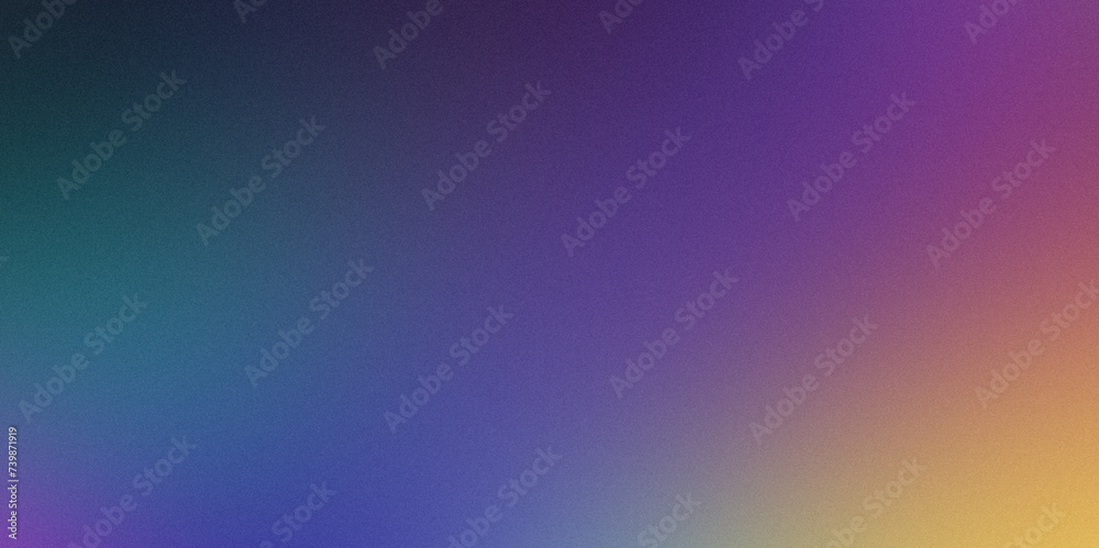 Abstract multicoloured holographic grainy gradient background for banner, design, advertising, covers, templates and posters