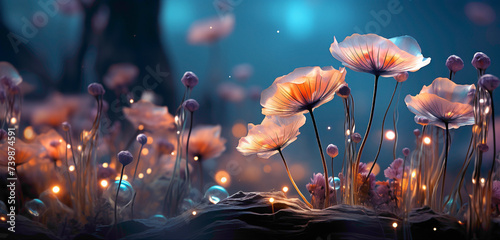 A dreamy and ethereal blur background, perfect for creating a whimsical and magical ambiance in your visual compositions.