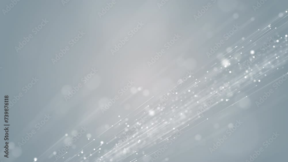 Particles bokeh abstract white event business clean bright glitter concert openers medical background loop