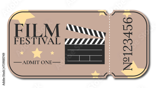 film festival/movie ticket