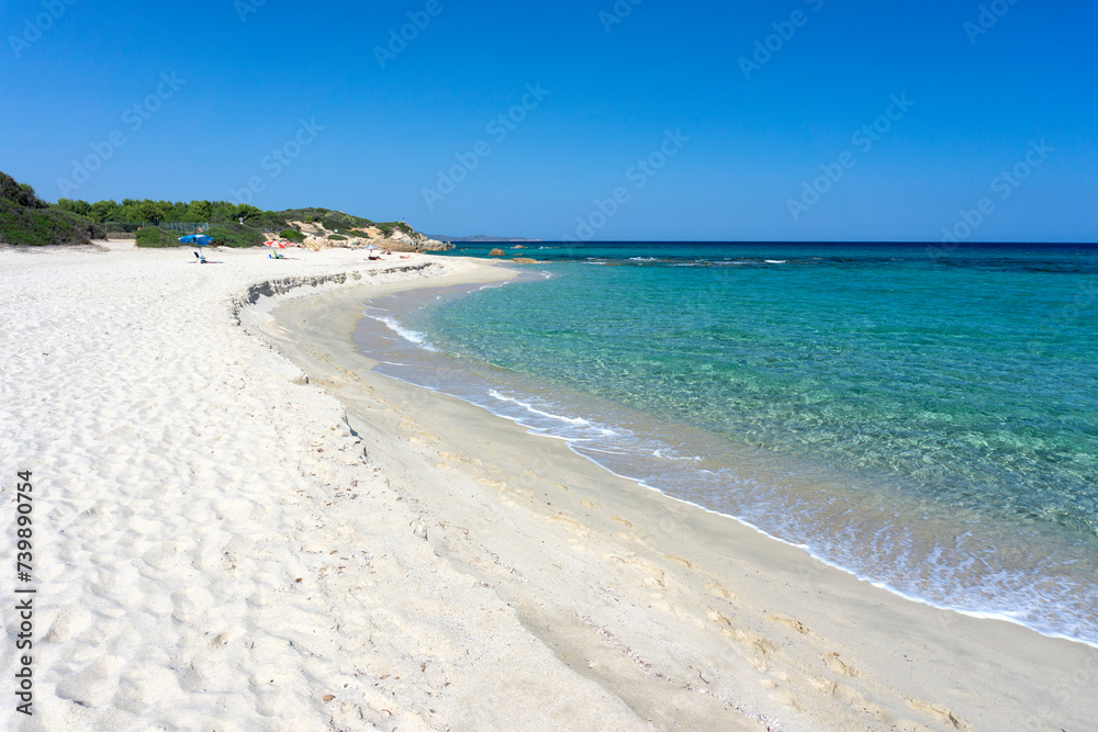 Costa Rei beach, Costa Rei Madrigale bay, Costa Rei, Sardinia Italy