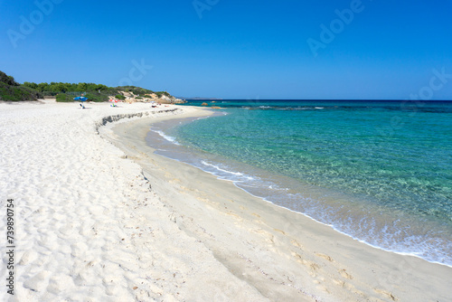 Costa Rei beach  Costa Rei Madrigale bay  Costa Rei  Sardinia Italy