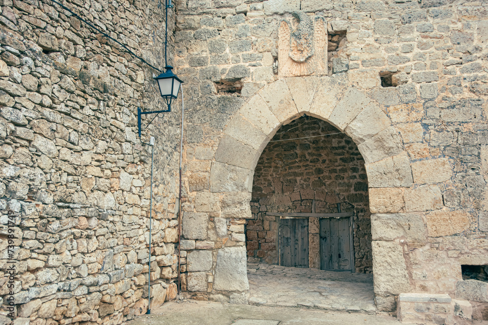 Ancient gateway of Rello’s castle