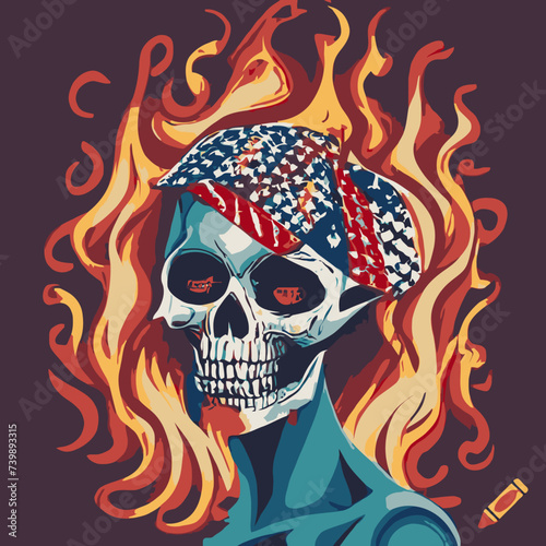 vector artwork A skull vector , cranium skull , human skull vector,free vector with colorful paint splashes vector design 