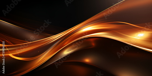 Elegant abstract design Luxury elegant splash liquid gold 3d illustration in the background