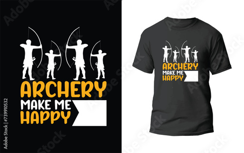 Archery t-shirt design