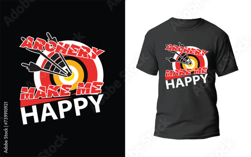 Archery t-shirt design