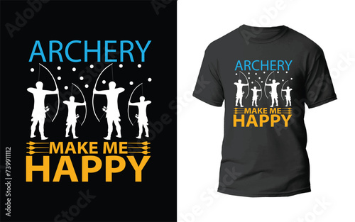 Archery t-shirt design