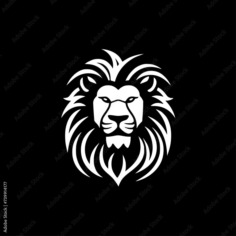 Fototapeta premium Lion - High Quality Vector Logo - Vector illustration ideal for T-shirt graphic