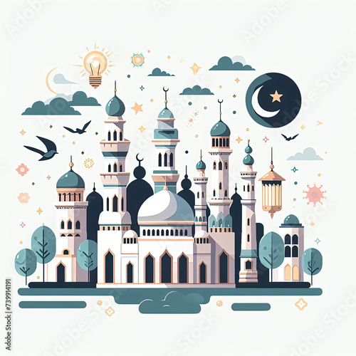 Mosque travel and landmarks