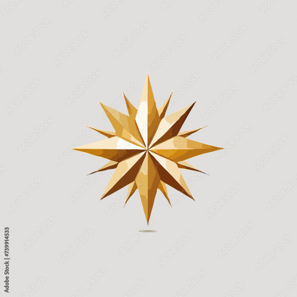 golden star isolated on white golden star isolated on white