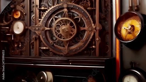 Cinematic, Steampunk Wall Art (HD 1080p)