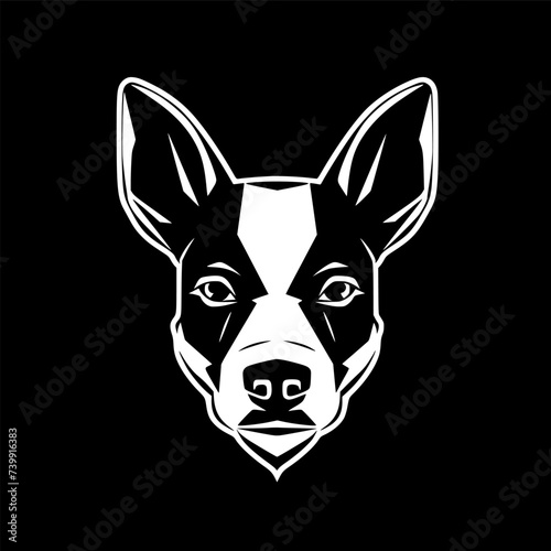 Basenji - High Quality Vector Logo - Vector illustration ideal for T-shirt graphic photo