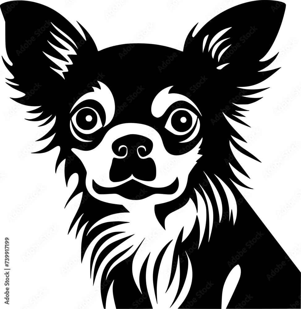 Obraz premium Chihuahua - High Quality Vector Logo - Vector illustration ideal for T-shirt graphic