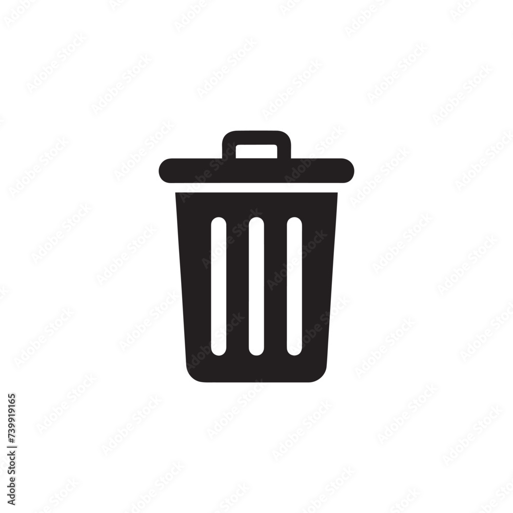 trash bin icon trash bin icon